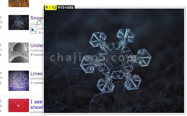鼠标放到图片或者视频上时自动展示大图的Chrome插件Imagus