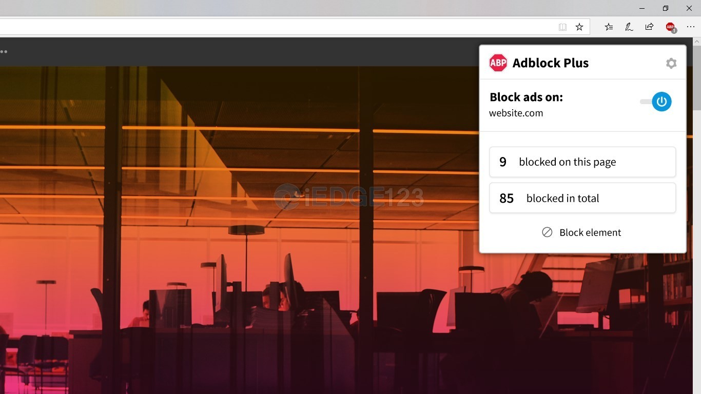 Adblock Plus屏蔽网页广告 屏蔽弹窗