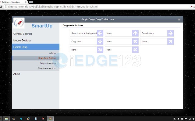 Edge浏览器鼠标手势拖拽插件smartup