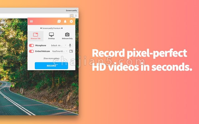 Chrome浏览器网页录屏录像插件Screencastify