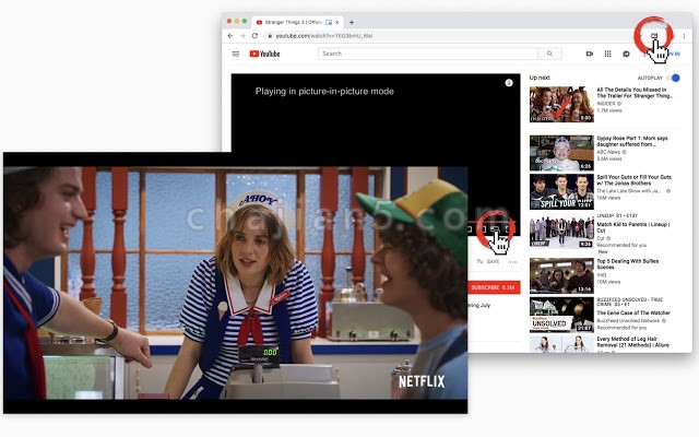 Picture in Picture for every website v0.0.6 画中画播放视频的插件