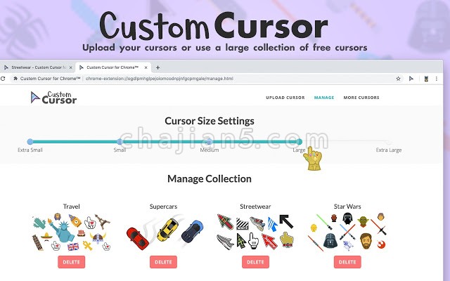 Custom Cursor for Chrome™ - 自定义光标 v2.1.9