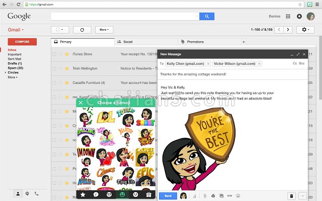 Bitmoji v10.31.1247.0（个性化表情包插件）