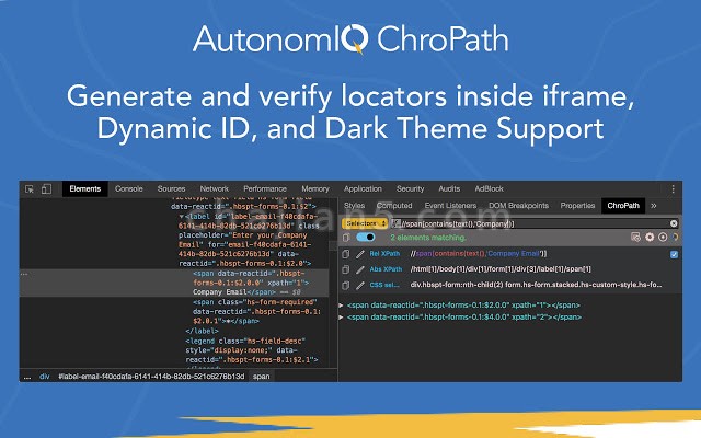 ChroPath v6.1.12（ Xpath工具）