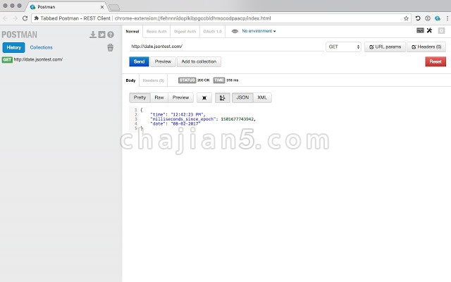 Tabbed Postman - REST Client v0.8.4.22（接口测试插件）