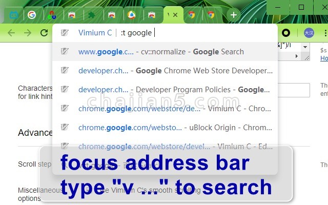 Vimium C - 全键盘操作浏览器 v1.86.2