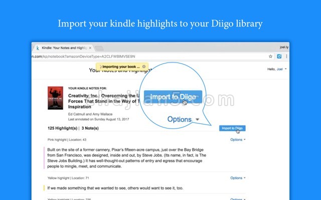 Diigo Web Collector