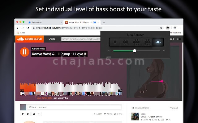 Bass Booster v2.3.3.0（浏览器低音增强插件）