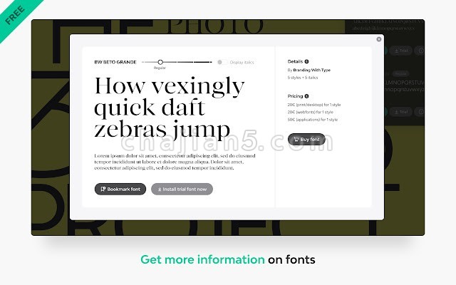 Fonts Ninja