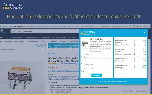 FBA calculator for Amazon Sellers