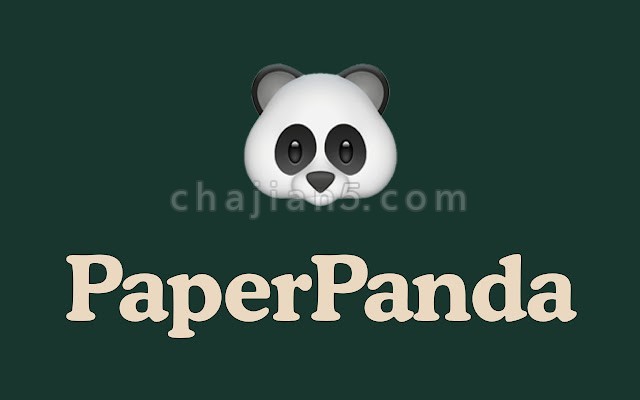 PaperPanda screen