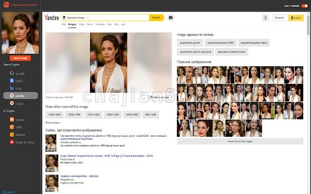 Image Search Assistant 搜图助手 支持多引擎搜索相似图片的以图搜图插件