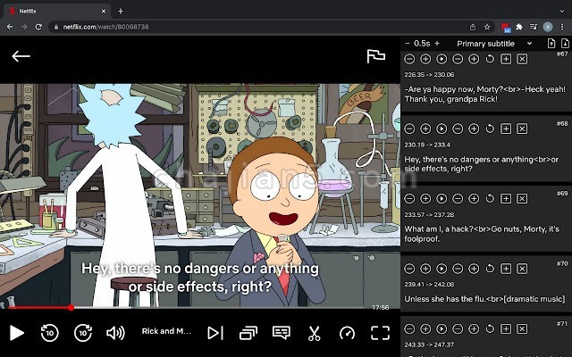 Netflix Bilingual Subtitles v4.0.0.0（奈飞网飞双语字幕）