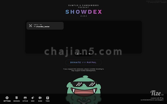 Showdex Pokémon 宝可梦（口袋妖怪）Showdown扩展