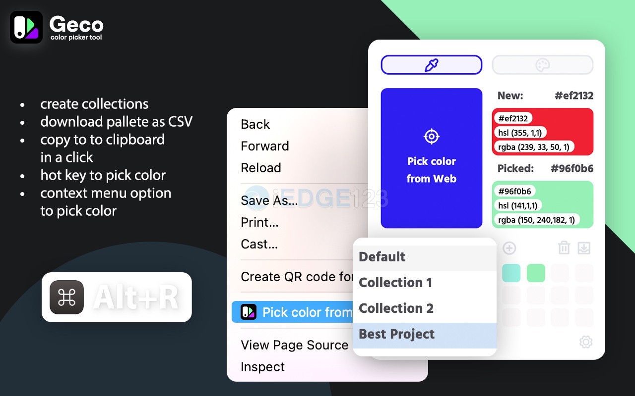 Color Picker Tool Geco