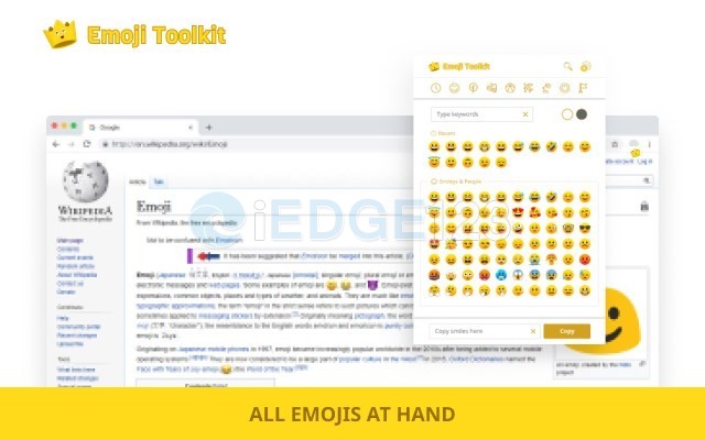 Emoji toolkit