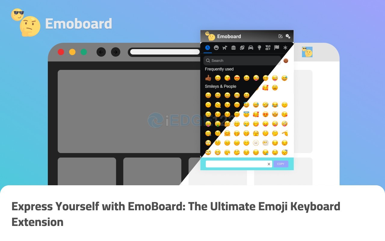 Emoboard Emoji Keyboard v1.0.1（表情符号键盘扩展）