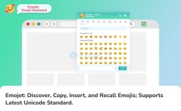 Emojet 在EDGE上使用Emoji 输入键盘