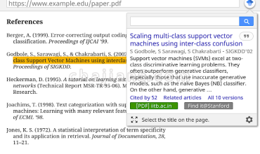 Google Scholar Button-Google学术搜索按钮