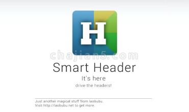 Smart Header-轻松修改 HTTP 请求头