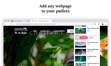 Padlet Mini-实时协作建站工具Chrome浏览器插件