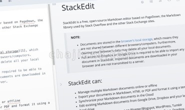 StackEdit Chrome上好用的MarkDown编辑器插件