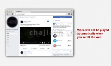 HTML5 Video Player支持停止自动播放Facebook页面视频