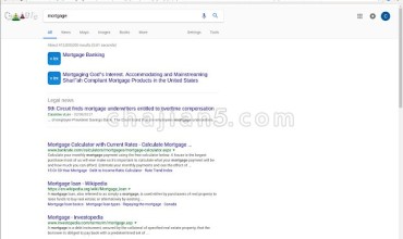 vLex 在谷歌搜索结果中推荐相关法律内容