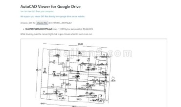 AutoCAD Viewer 从Google云端硬盘或本地计算机查看DXF文件