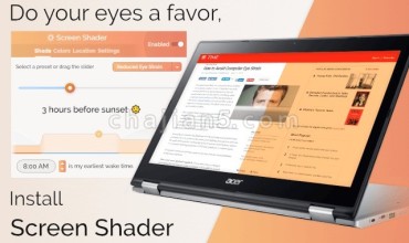 Screen Shader 智能护眼扩展 屏幕亮度调节