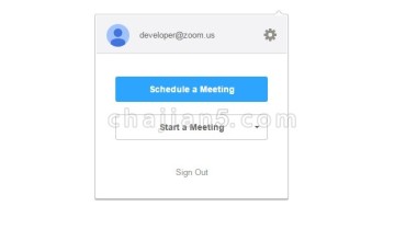 Zoom Scheduler Zoom 视频会议辅助插件