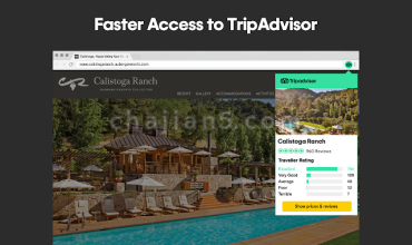 Tripadvisor Browser Button阅读点评比较酒店价格