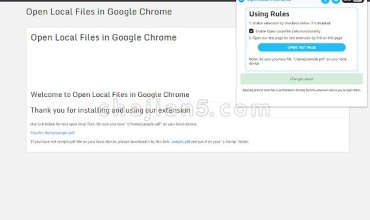Open Local Files in Google Chrome™ 在谷歌浏览器中打开本地文件