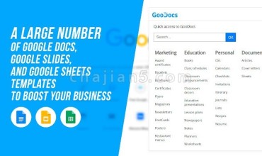 TheGoodocs 免费的Google Doc /Slides 和谷歌表单模板