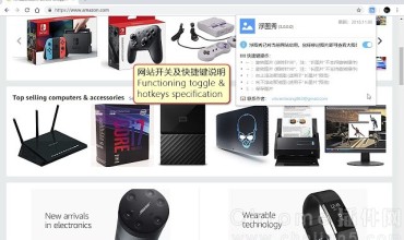 浮图秀-快速查看页面中缩略图的“大图”