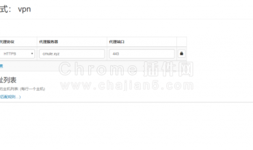 Proxy SwitchyOmega代理网络管理工具(方便切换 )