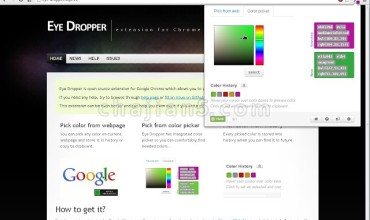 Eye Dropper前端开发 浏览器窗口内取色器