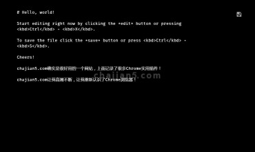 Chrome上记笔记的好工具插件Markdown New Tab(支持MarkDown文本)