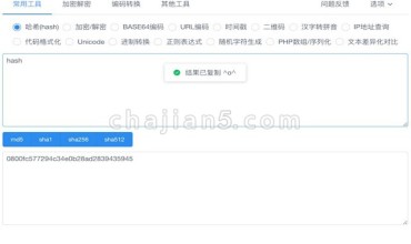 程序员必备的Ctool 程序开发常用工具Chrome浏览器插件
