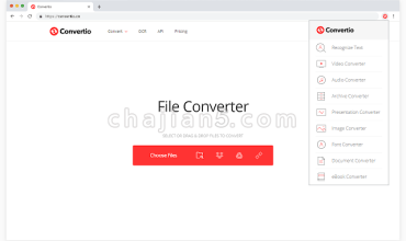 Convertio 文件格式转换工具 支持超过 2500 种格式