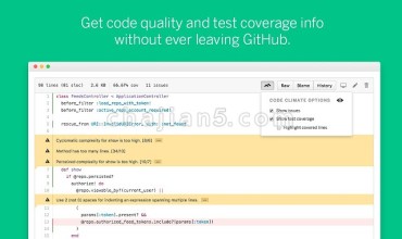 Codeclimate 在Github上做代码测试