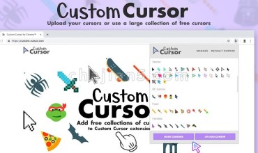 Custom Cursor for Chrome™ 自定义Chrome浏览器鼠标光标图形的插件
