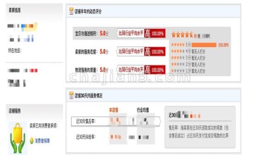 淘宝店铺档案查看-卖家店铺档案页面查看