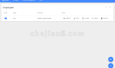 Header Editor-修改浏览器请求头和响应头、重定向请求、取消请求