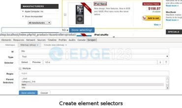 Web Scraper 网页爬虫网页数据抓取工具Chrome浏览器扩展插件