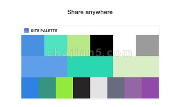 Site Palette获取页面的基本颜色配色