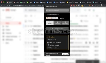 网页截图 Screenshot Extension 可截取整个网页