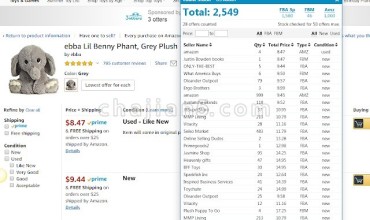 Online Seller Addon 查亚马逊库存的卖家工具插件