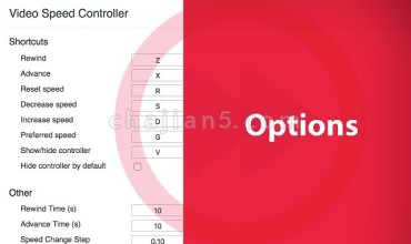 Video Speed Manager 视频速度控制插件
