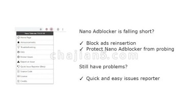 Nano Defender(Nano Adblocker的配套插件)